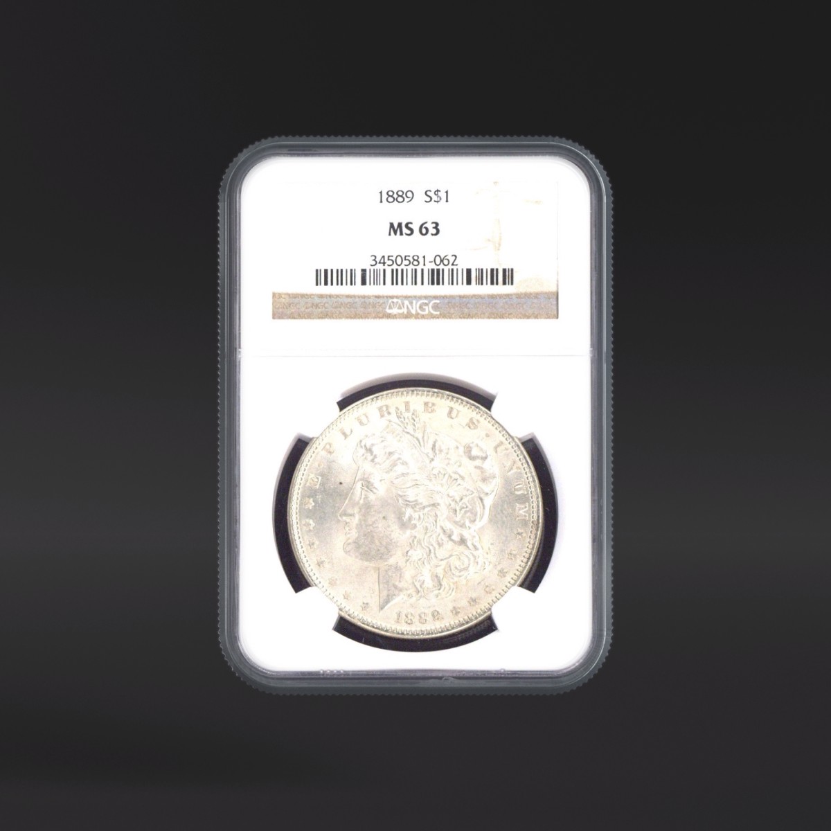 1889 One Dollar NGC MS63 - US NGC MS63